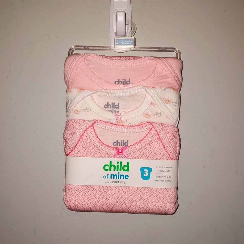 3 Pack Baby Girl Onsies